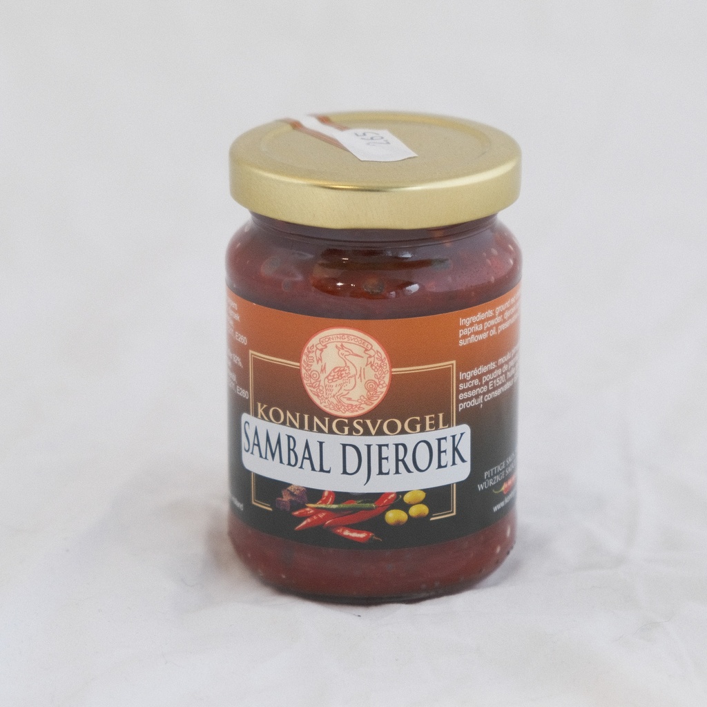 Koningsvogel  Sambal Djeroek  200g