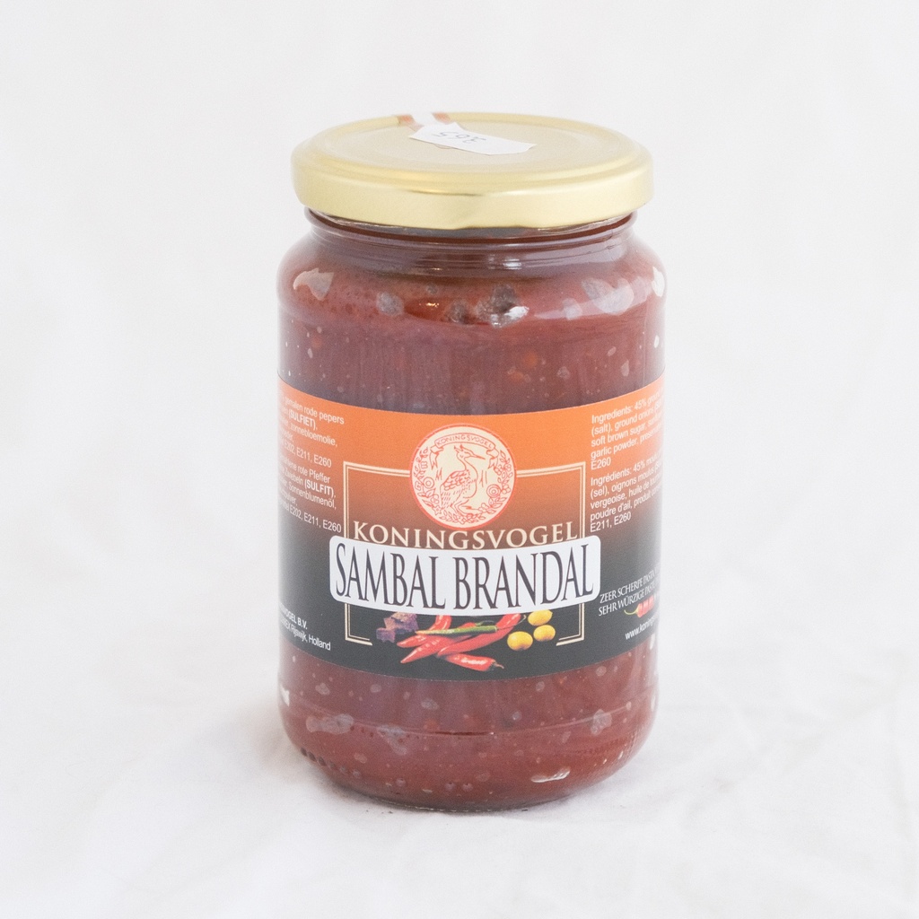 Koningsvogel  Sambal Brandal  375g