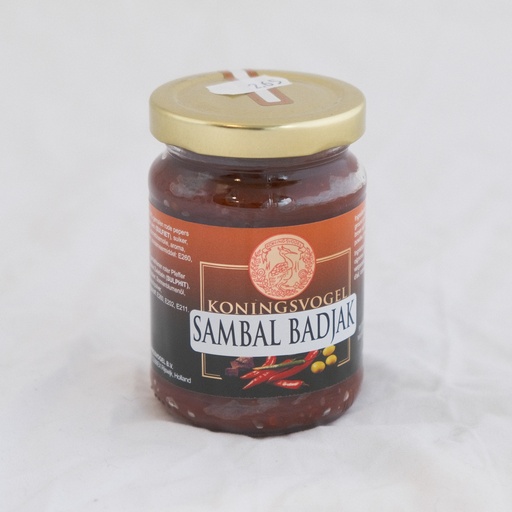 Koningsvogel  Sambal Badjak 200g